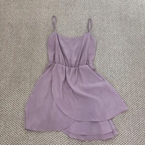 BCBGeneration Mauve Strappy Dress